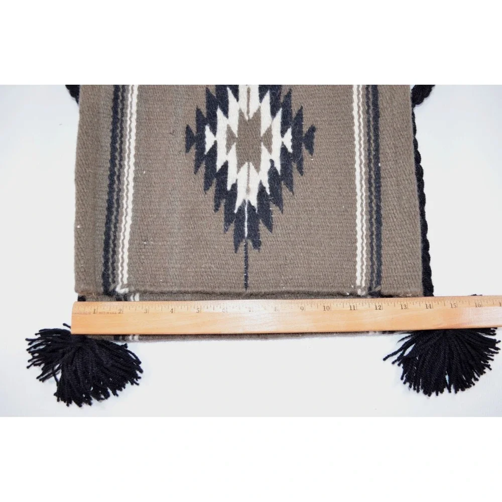 Wool Saddle Blanket Tote Bag Purse Southwest Western‎ Aztec 14